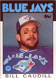 1986 Topps Baseball Cards      435     Bill Caudill